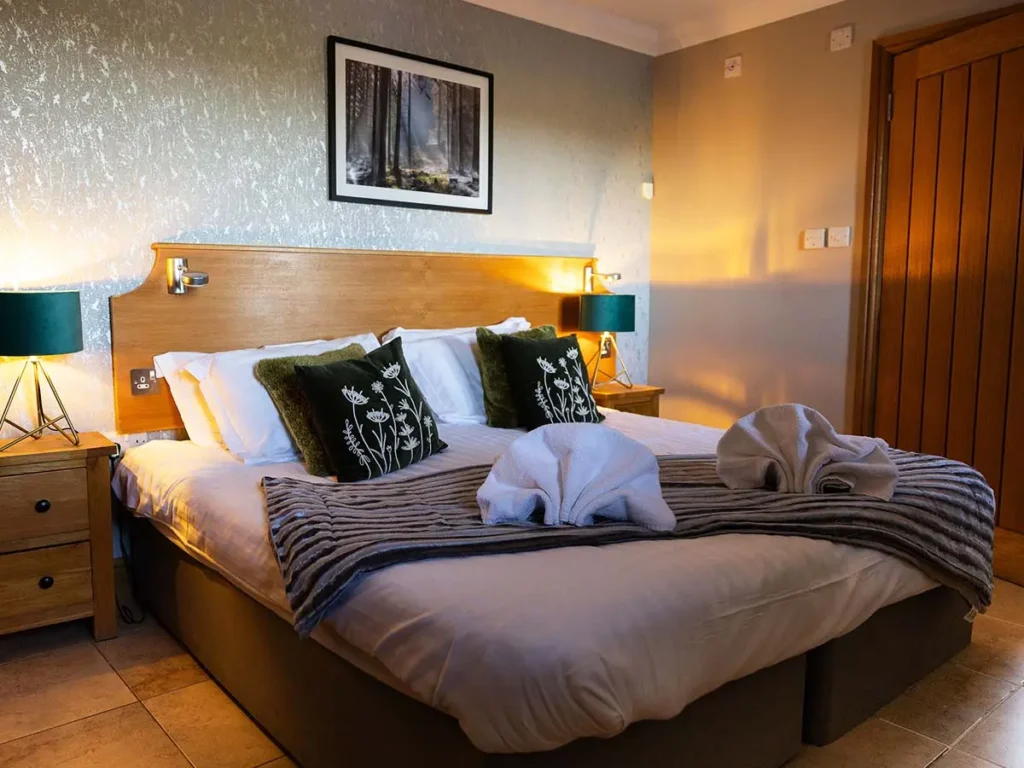 Farm House hotel room Gower Retreats