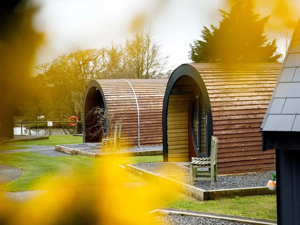 Garden pods Gower retreats