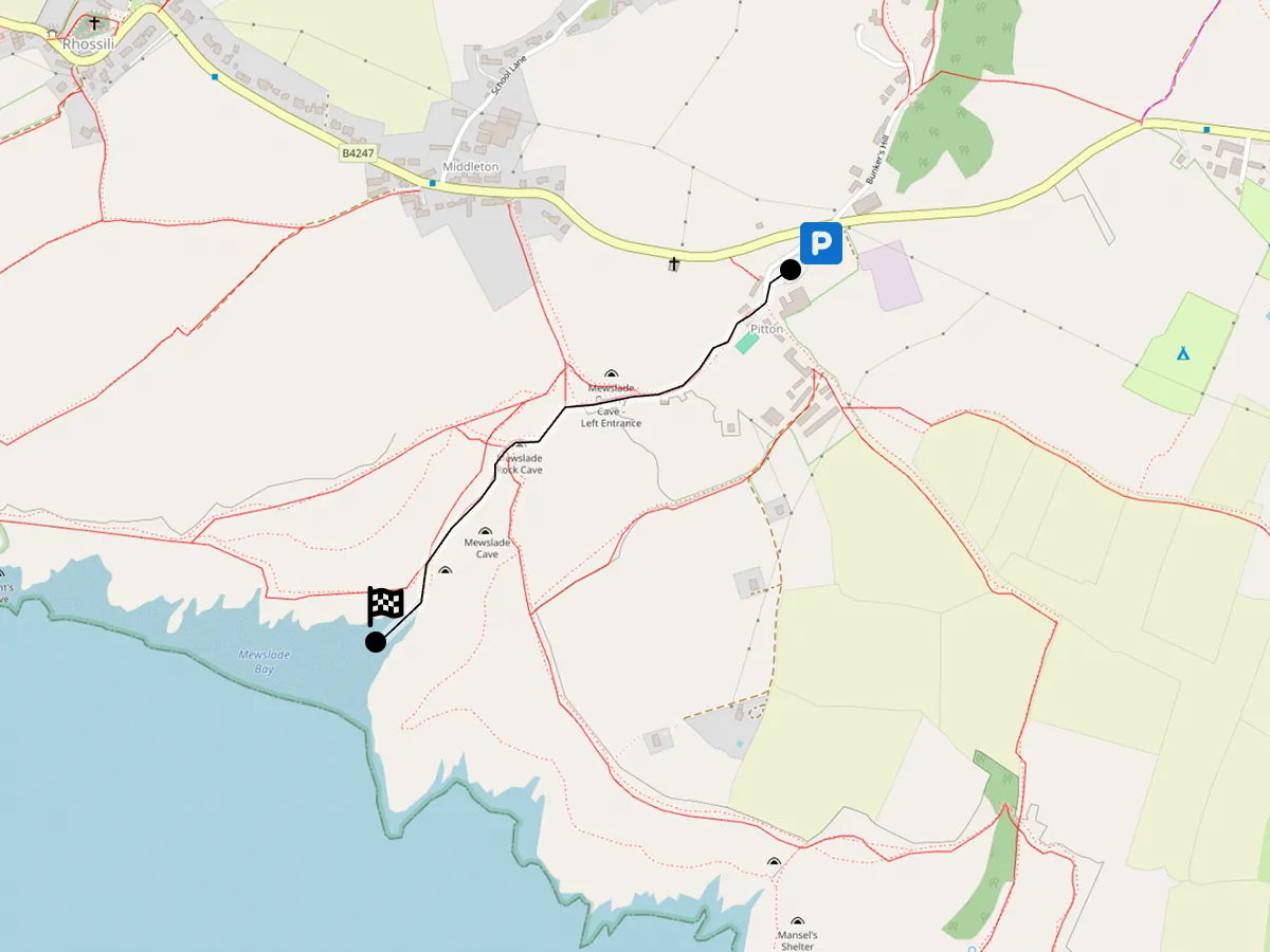 map walks mewslade